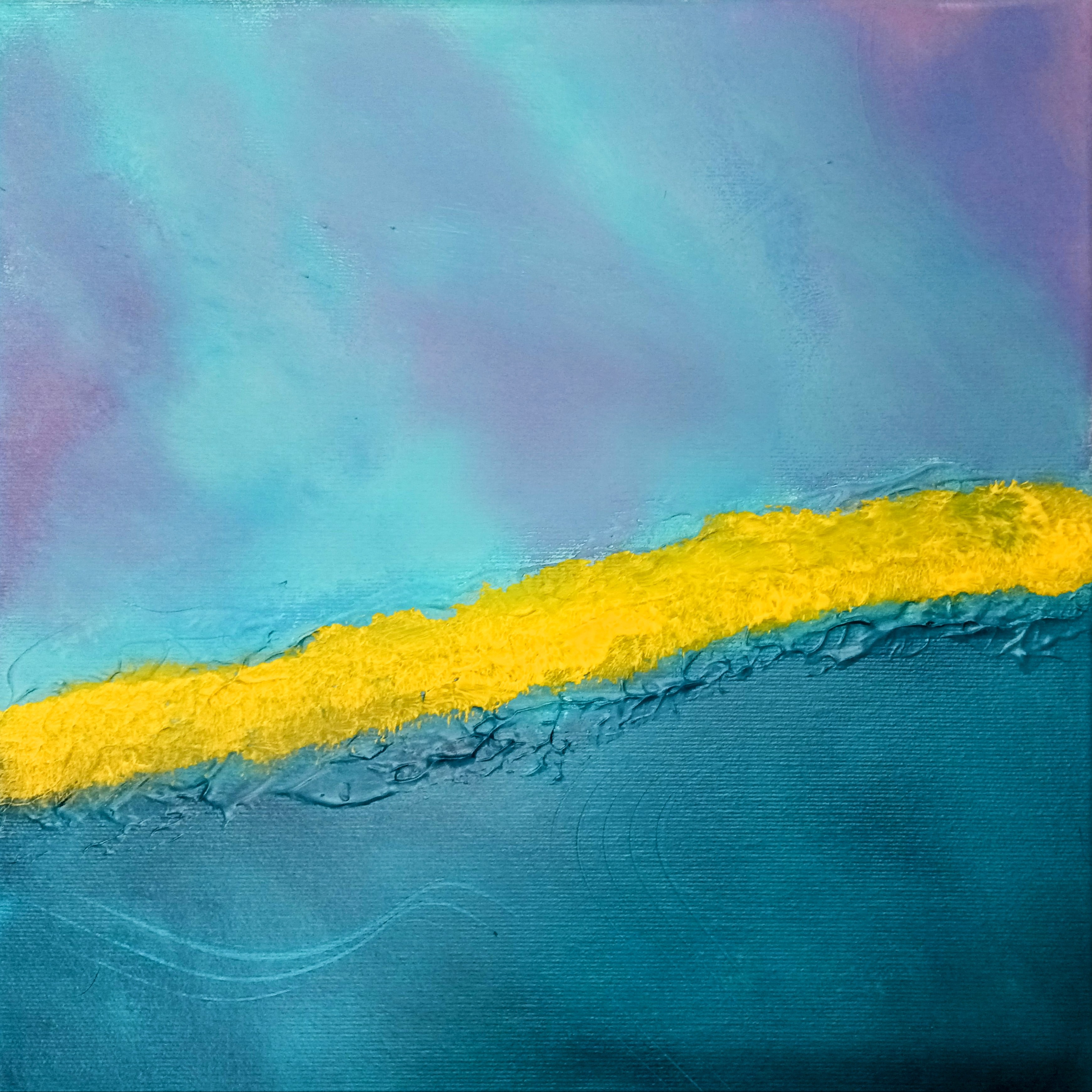 Abstract Art How to Create Stunning Abstract Landscape and Ocean Art Using Textured Paste and Acrylic Techniques: 6 Steps to your DIY Art